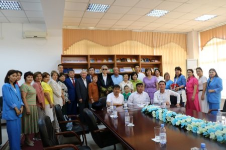 9 июня в областной универсальной научной библиотеке имени А.Тажибаева состоялось духовно-культурное мероприятие «Бес жылдыққа - бес әдеби сапар»