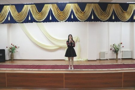 А.Тажибаева был организован вечер патриотических песен на тему «Өнерім саған, Тәуелсіз Қазақстаным!», посвященный дню Независимости